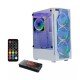 OVO E-335DW Mid-Tower ARGB Gaming Case with Remote Controller